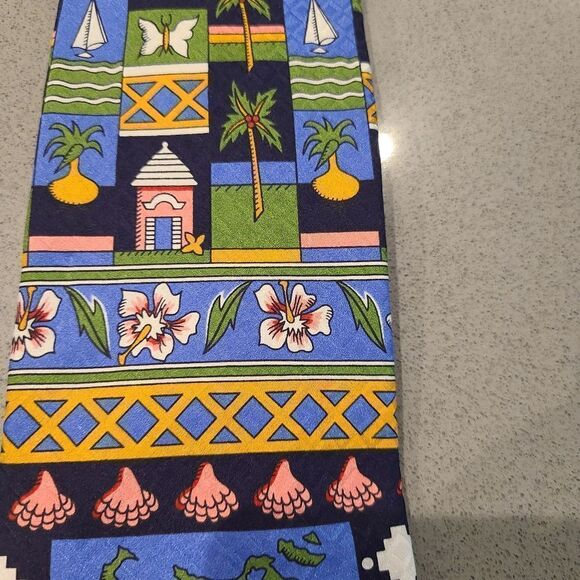 Island Exports silk tie - Picture 2 of 5